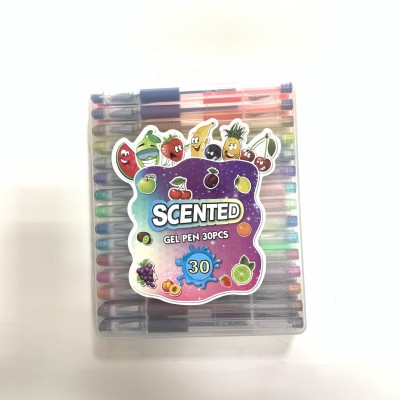 30PCS SCENTED GEL PEN SCENTED PEN SET FOR SCHOOL